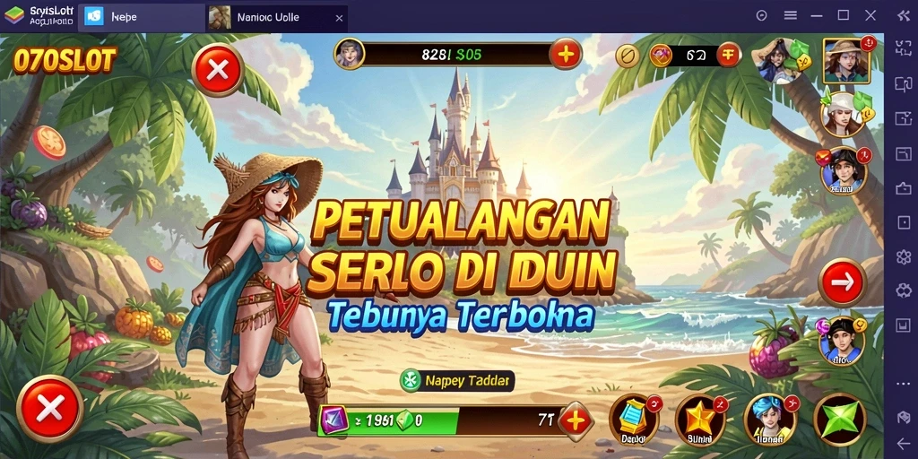 Screenshot gameplay menampilkan eksplorasi dunia Open World yang mendebarkan.
