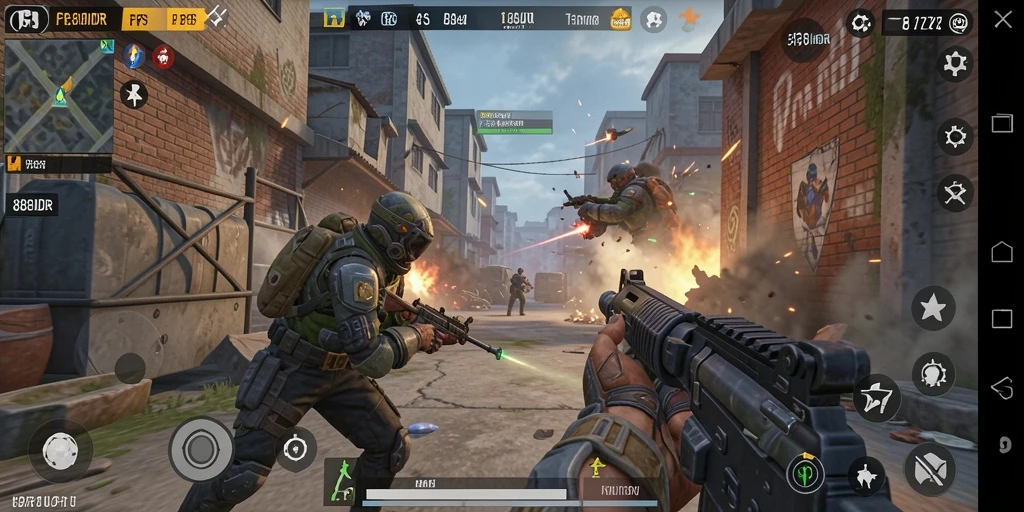 Gambar dari gameplay pertempuran seru dalam 888IDR.