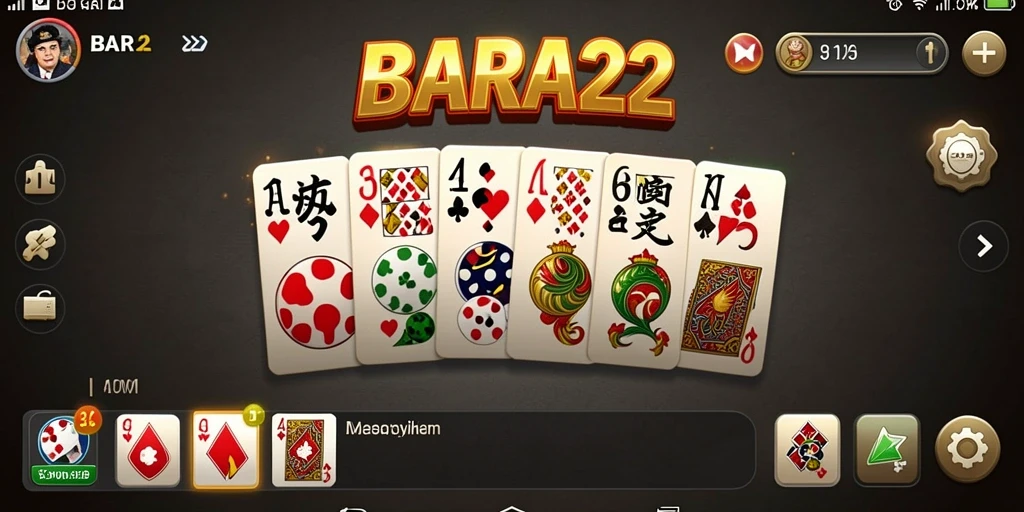 Tampilan gameplay seru dari BARA22 yang menarik.
