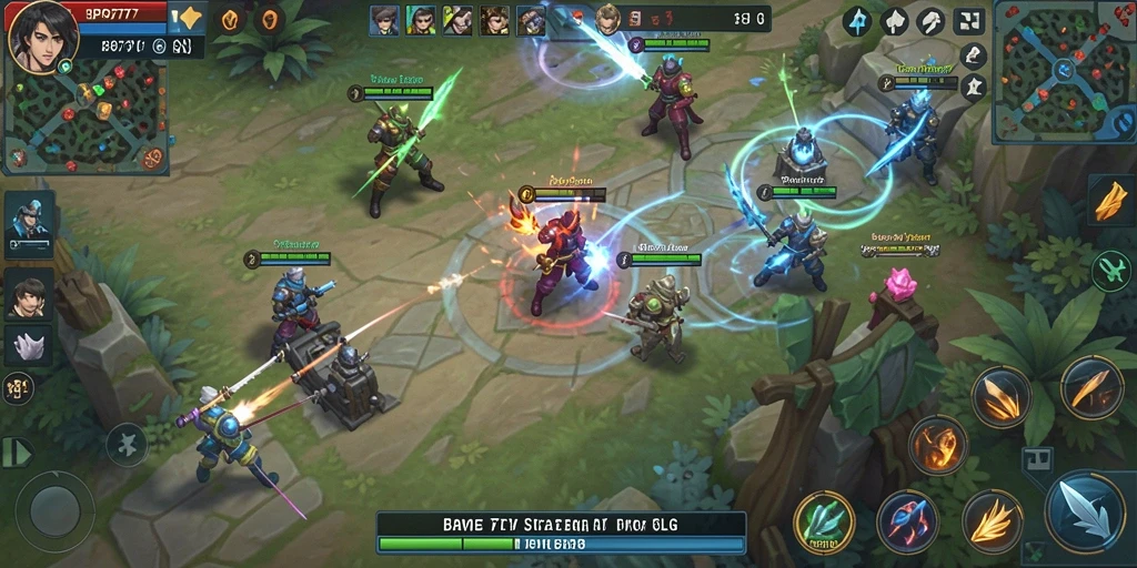 Tampilan gameplay BPO777 yang menegangkan dan penuh strategi.