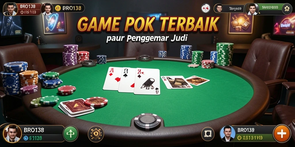Gameplay poker yang seru dan mendebarkan di BRO138.