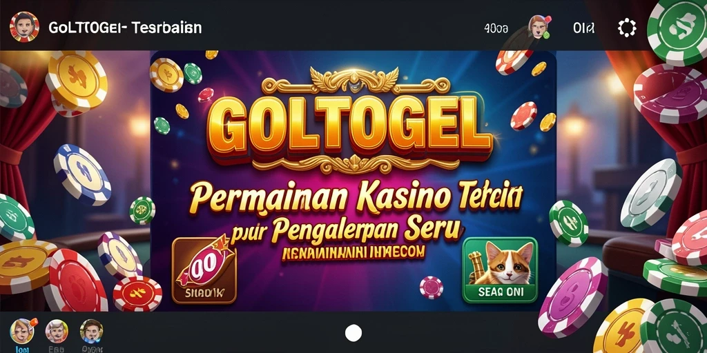 Tampilan gameplay menarik saat bermain Kasino di GOLTOGEL.