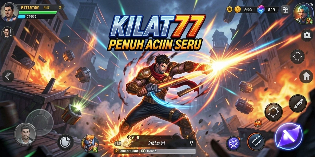 Gameplay KILAT77 yang intens dan penuh aksi.