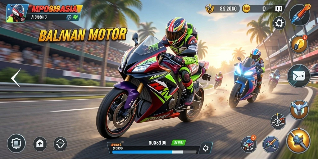 Tampilan gameplay seru dan mendebarkan di MPO88ASIA.