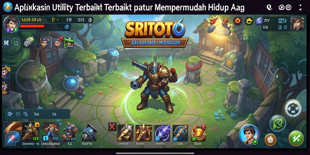 Tampilan utama aplikasi SRITOTO dengan antarmuka yang ramah pengguna.