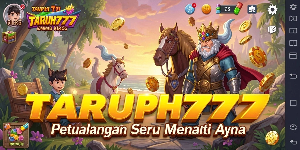 Gameplay TARUH777 yang penuh petualangan dan tantangan seru.