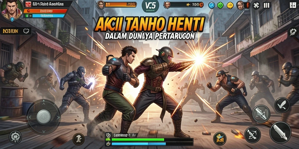 Gameplay VC5: Pertarungan seru dengan grafis menakjubkan dan aksi tanpa henti.